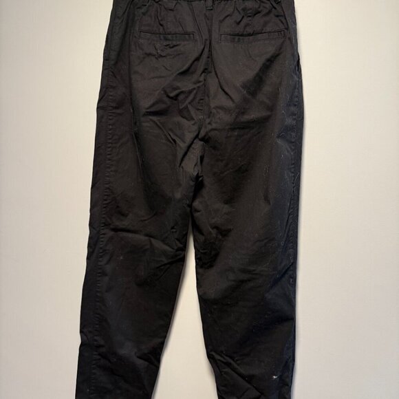 GAP 10 Tall Black Pleated Khaki Pant - Picture 4 of 5